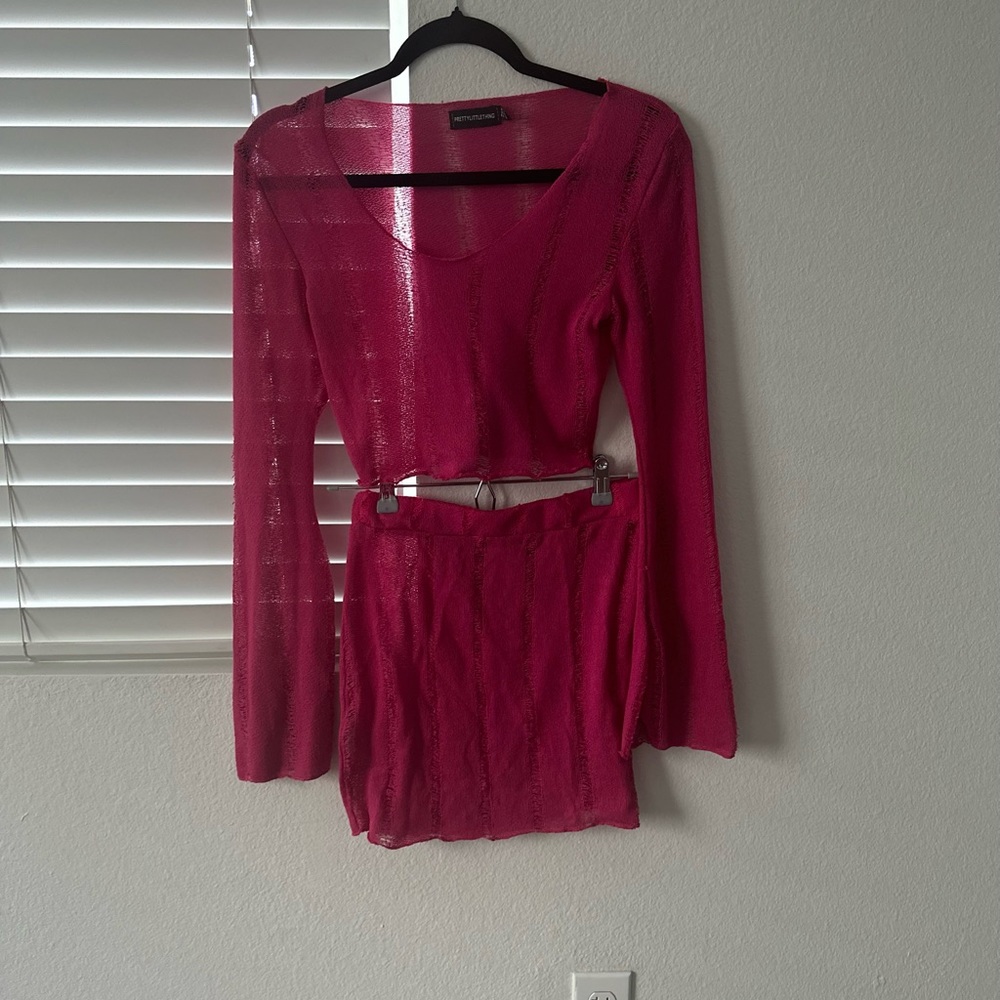 TWO PIECE SKIRT SET
